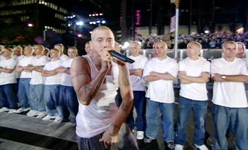 Eminem Slim Shady clones 2000 MTV VMA
