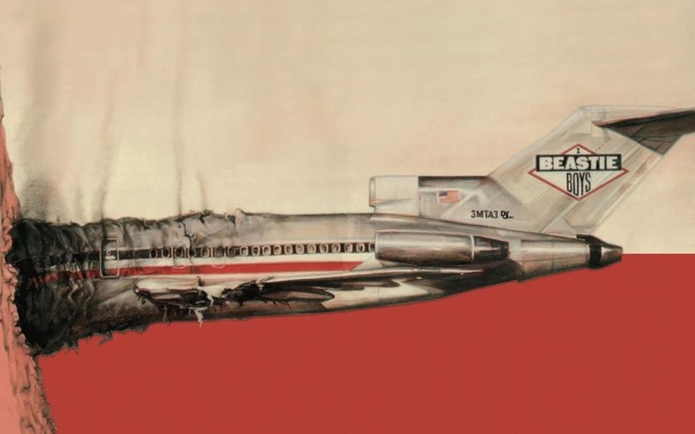 Eminem Kamikaze vs Beastie Boys License to Ill album cover comparison