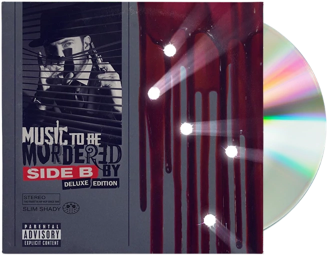 Eminem Music to Be Murdered By Side B Deluxe Edition album CD cover alternate version exclusive