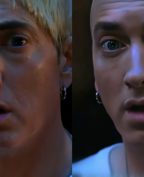 Eminem shaved for Houdini music video