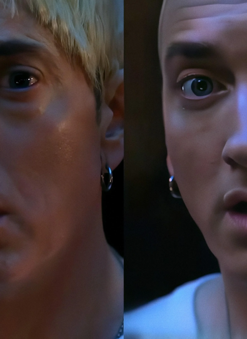 Eminem shaved for Houdini music video