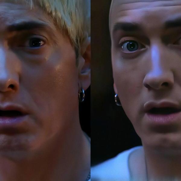 Eminem shaved for Houdini music video