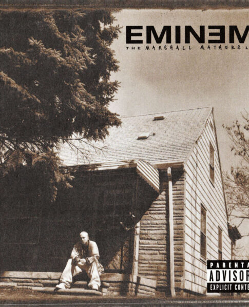 Eminem The Marshall Mathers LP album cover front