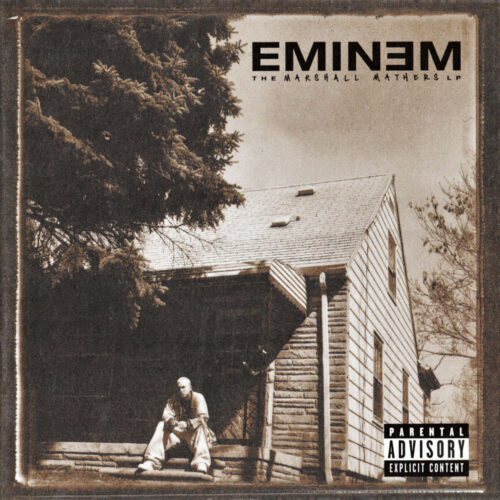 Eminem The Marshall Mathers LP album cover front
