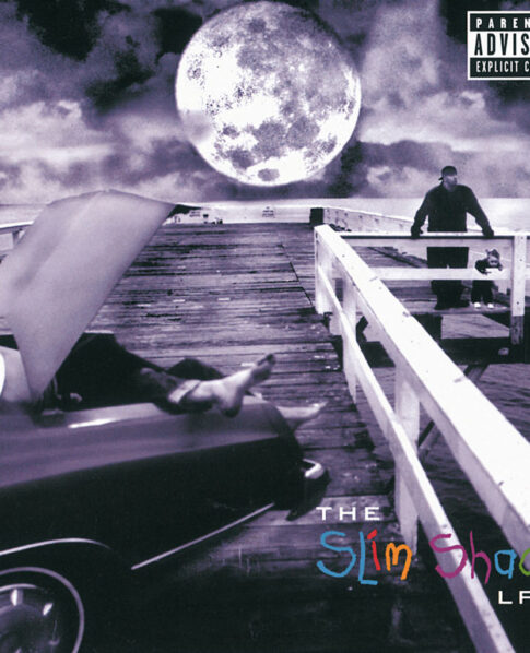 Eminem The Slim Shady LP album cover front