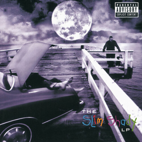 Eminem The Slim Shady LP album cover front