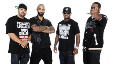 Slaughterhouse members Royce da 5 9, Joe Budden, Joell Ortiz, Kxng Crooked