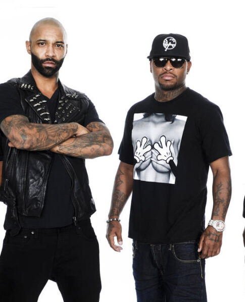 Slaughterhouse members Royce da 5 9, Joe Budden, Joell Ortiz, Kxng Crooked