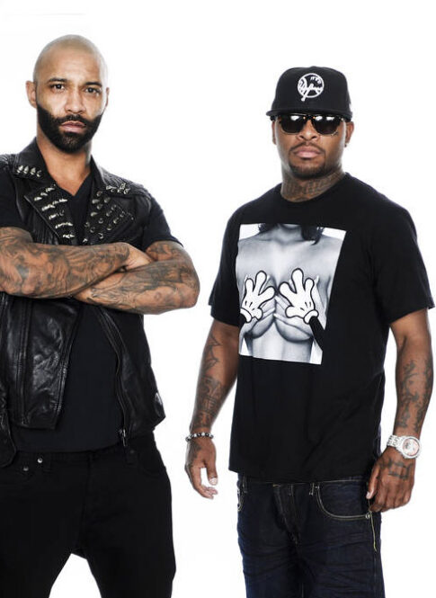 Slaughterhouse members Royce da 5 9, Joe Budden, Joell Ortiz, Kxng Crooked