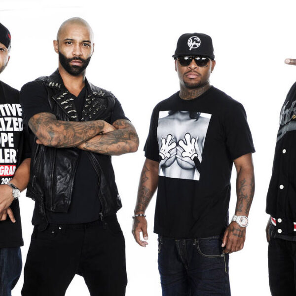 Slaughterhouse members Royce da 5 9, Joe Budden, Joell Ortiz, Kxng Crooked